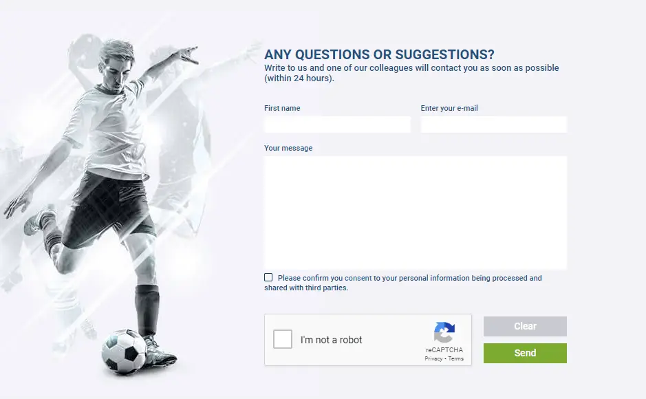 Служба технической поддержки 1xBet